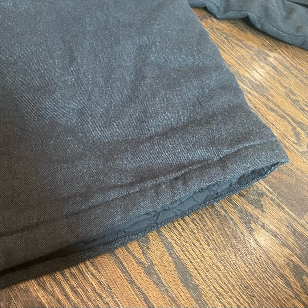 Rugged Elements Gray Quilted Lined Shacket Shirt … - image 4